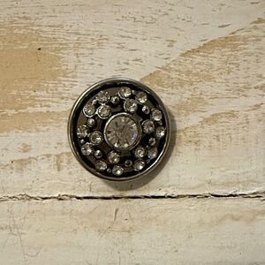 Elegant Black and Silver Ginger Snap